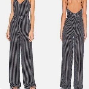 House of Harlow 1960 Black and White Wide Leg Pants
